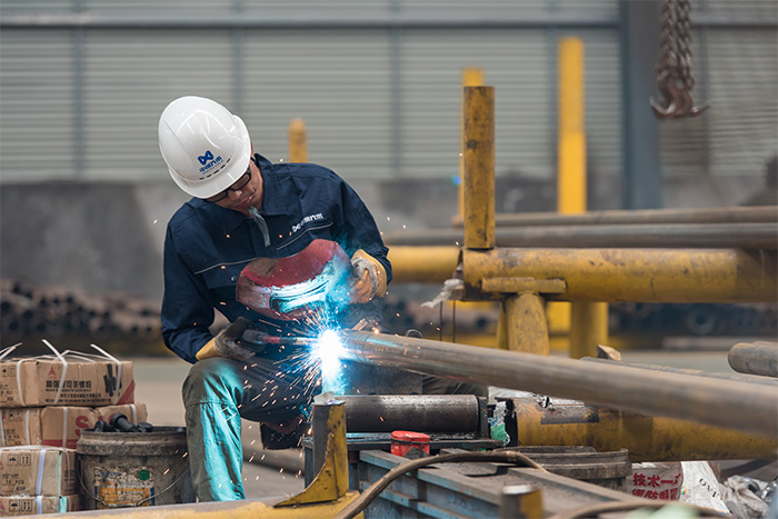 五指山网架杆件点焊